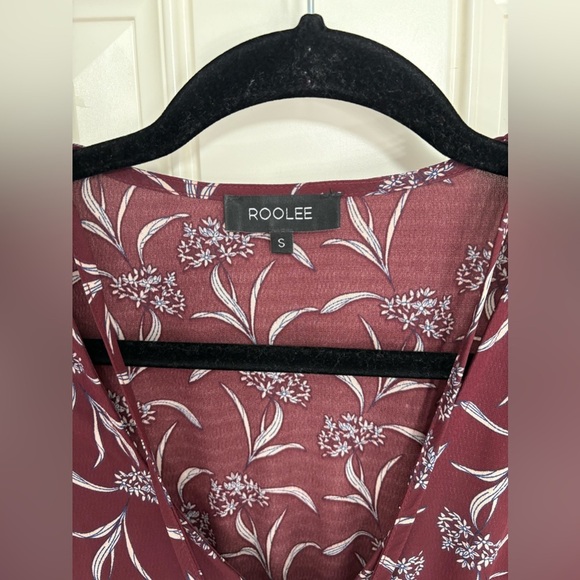 Roolee Maxi Tiered Long Sleeve Dress Size Small - Picture 3 of 8